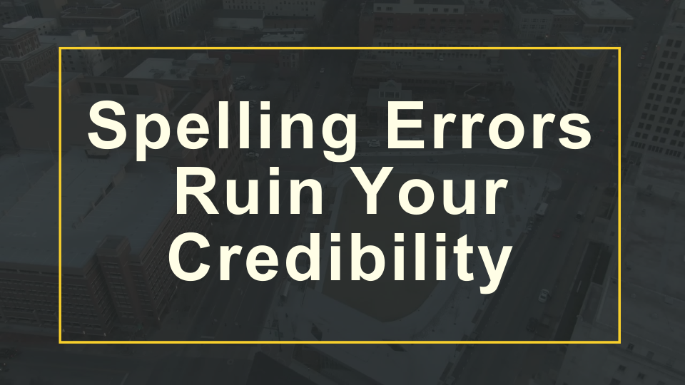 Wordpress website Spelling Errors Ruin Your Credibility - wp spell check